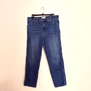 Madewell High Rise Stovepipe Denim Jeans Size 31